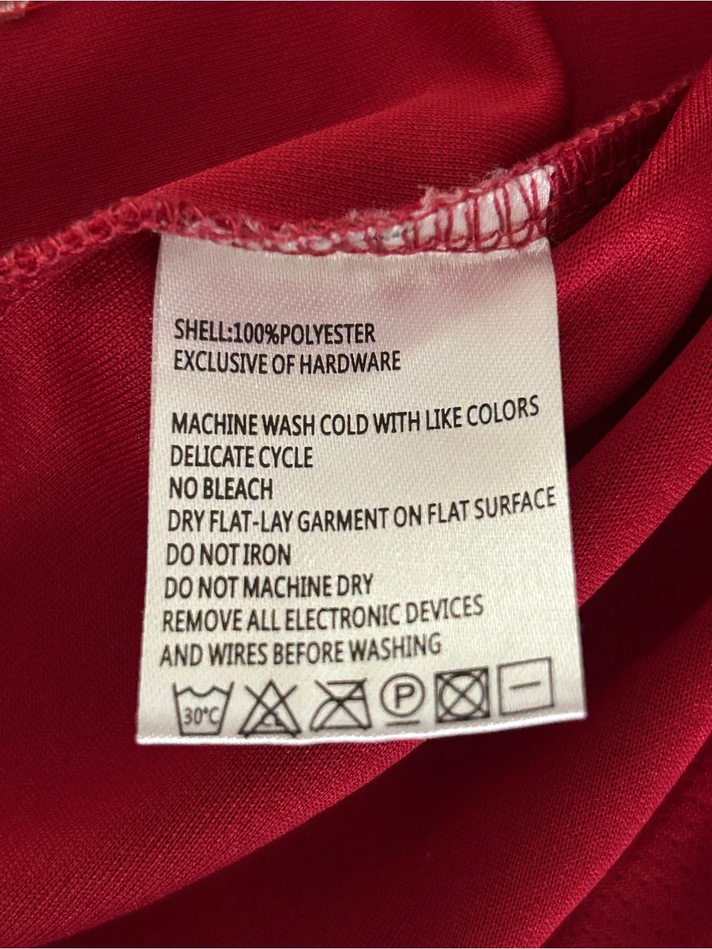 SCOTTeVEST Mens Small Red Pullover 1/4 Zip TEC Long Sleeve Performance